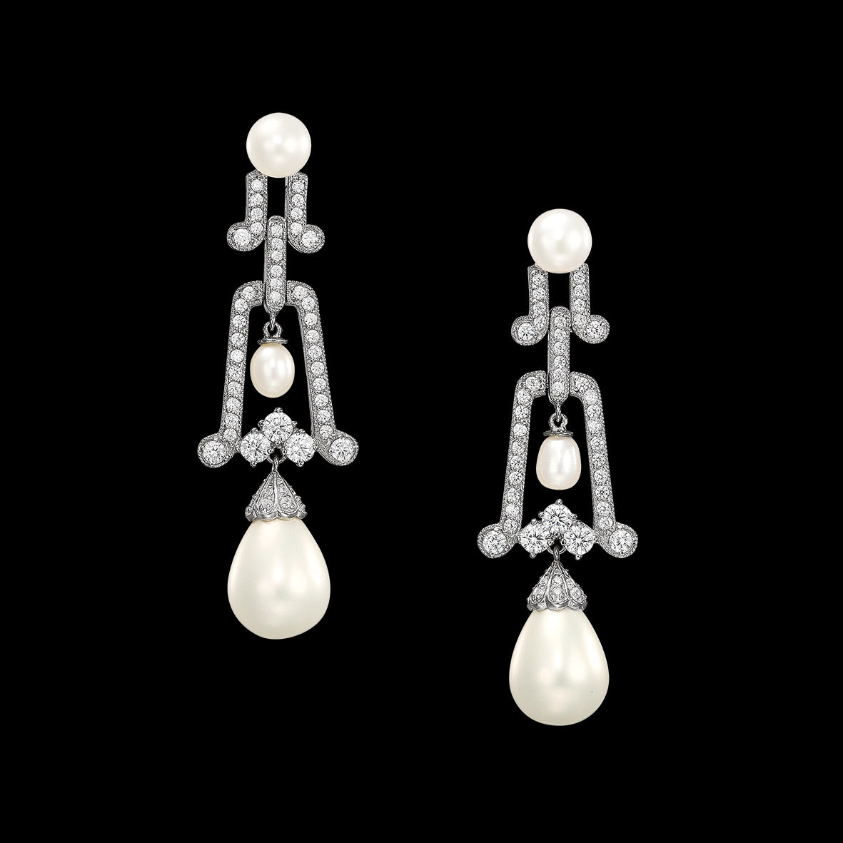 Pearl Moderne Earrings